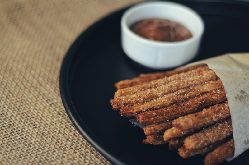 Churros with Chocolate Dip